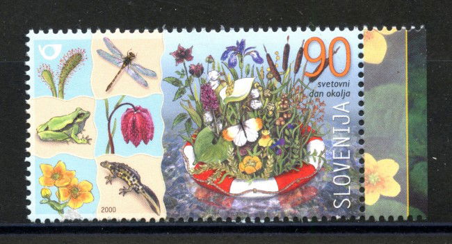 2000 - SLOVENIA - GIORNATA MONDIALE DELL'AMBIENTE - NUOVO - LOTTO/34117