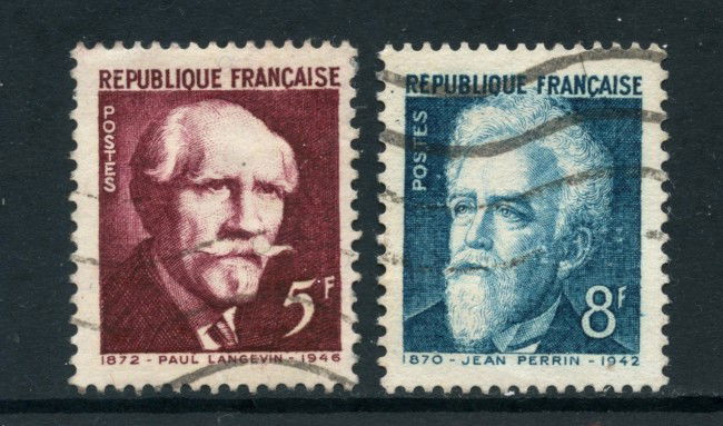 1948 - FRANCIA - UOMINI ILLUSTRI 2v. - USATI - LOTTO/28502