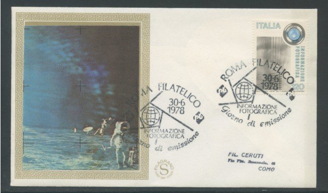 1978 - LOTTO/18594 - REPUBBLICA - INFORMAZIONE FOTOGRAFICA - FDC