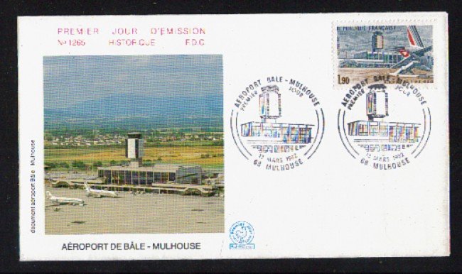 FRANCIA - 1982 - LBF/3231 - AEROPORTO BALE-MULHOUSE