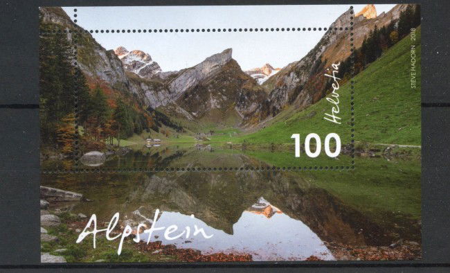 2018 - SVIZZERA - LOTTO/42126 - ALPSTEIN FOGLIETTO - NUOVO