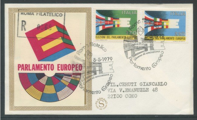 1979 - LOTTO/18581 - REPUBBLICA - PARLAMENTO EUROPEO - FDC