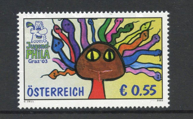 2003 - AUSTRIA - LOTTO/41978 - ESPOSIZIONE FILATELICA - NUOVO