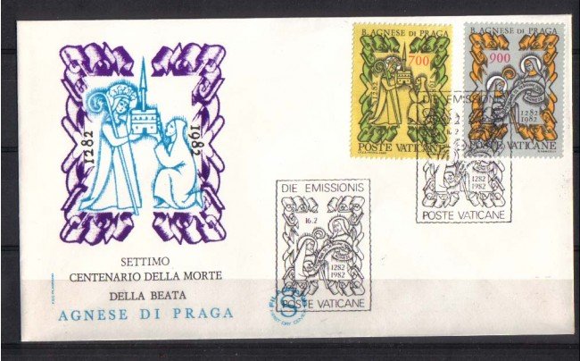 1982 - FDC/2571 S.AGNESE