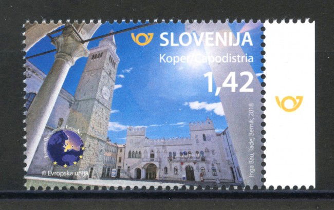 2018 - SLOVENIA - TURISMO KOPER (CAPODISTRIA)  - NUOVO - LOTTO/34690