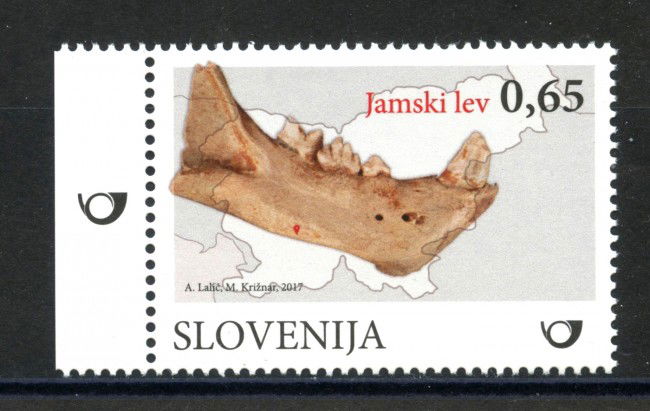 2017 - SLOVENIA - ANIMALI FOSSILI DEL PLEISTOCENE - NUOVO - LOTTO/34663