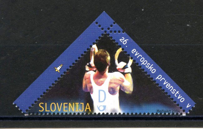 2004 - SLOVENIA - CAMPIONATI DI  GINNASTICA MASCHILE - NUOVO - LOTTO/34217