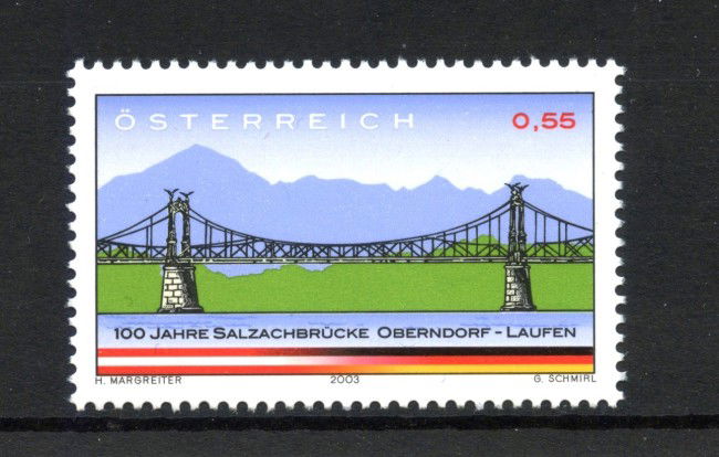 2003 - AUSTRIA - LOTTO/41964 - PONTE OBERNDORF - NUOVO
