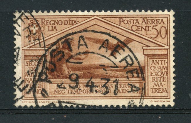 1930 - LOTTO/14777 - REGNO - 50cent. POSTA AEREA VIRGILIO - USATO