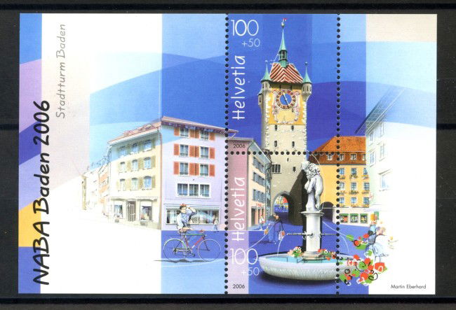 2006 - SVIZZERA - NABA 2006 - FOGLIETTO - NUOVO - LOTTO/37479