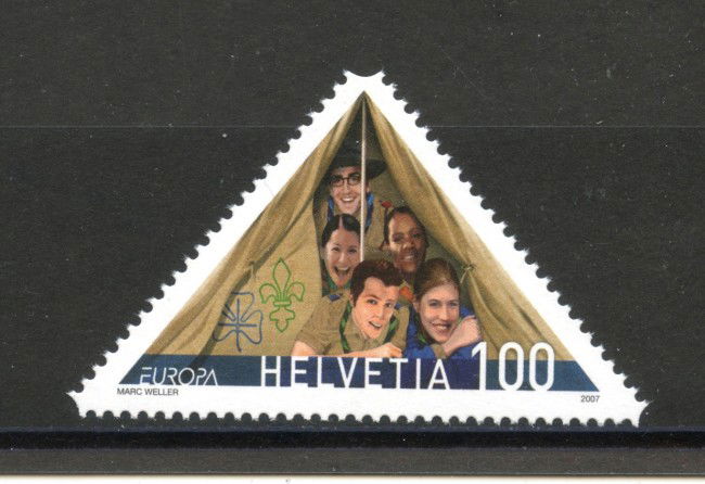 2007 - SVIZZERA - EUROPA SCOUTISMO - NUOVO - LOTTO/37553