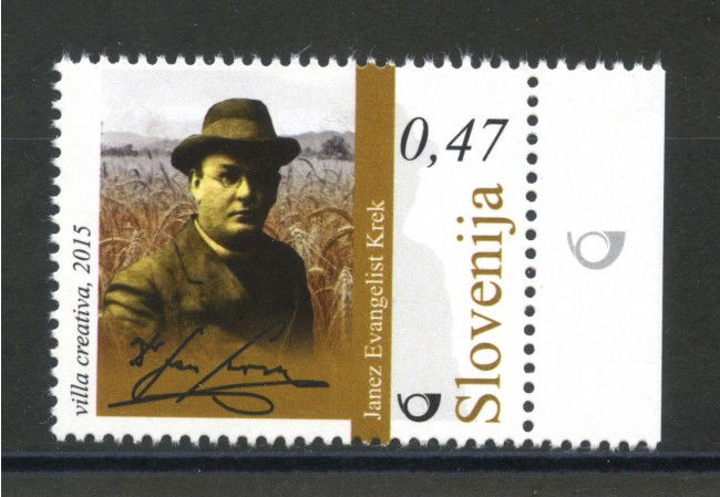 2015 - SLOVENIA - JANEZ EVANGELIST KREK - NUOVO - LOTTO/34622
