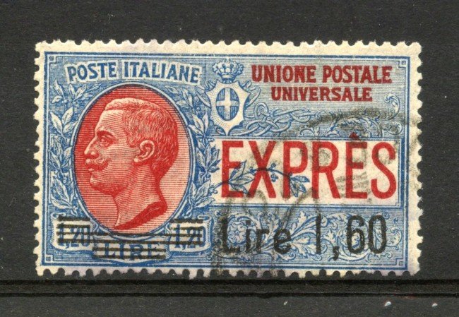 1924/25 - REGNO - LOTTO/40096 - ESPRESSO 1,60 SU 1,20 - USATO