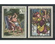 1963 - LOTTO/11927 - FRANCIA - QUADRI DELACROIX /CONCHES 2v.- NUOVI