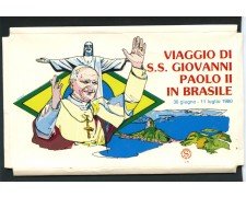 1980 - LOTTO/12815 - VATICANO - VISITA DI GIOVANNI PAOLO II° IN BRASILE -