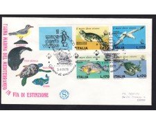 1978 - LOTTO/13003 - REPUBBLICA - SALVAGURDIA DEL MARE - BUSTA FDC