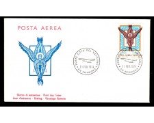 1974 - LOTTO/13163 - VATICANO - POSTA AEREA ANGELO - BUSTA FDC