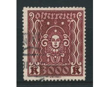 1923/24 - LOTTO/14260 - AUSTRIA - 3000Kr. BRUNO CARMINIO - USATO