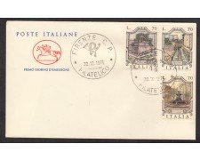 1975 - LOTTO/15388 - REPUBBLICA - FONTANE D'ITALIA - BUSTA FDC