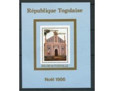 1986 - TOGO REPUBBLICA - LOTTO/19814 - NATALE FOGLIETTO - NUOVO