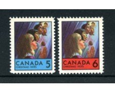 1969 - CANADA - LOTTO/22359 - NATALE 2v. - NUOVI