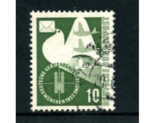 1953 - LOTTO/24240 - GERMANIA FEDERALE - 10p. ESPO TRASPORTI - USATO