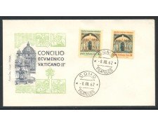 1962 - REPUBBLICA - CONCILIO ECUMENICO - BUSTA FDC - LOTTO/28561