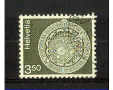 1980 - LOTTO/SVI1091U - SVIZZERA - 3,50 Fr. OROLOGIO ASTRONOMICO - USATO