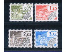 1982 - LOTTO/FRAP177CPN - FRANCIA - PREANNULLATI  MONUMENTI 4v. - NUOVI