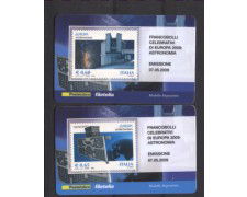 2009 - LOTTO/REP3138CPT - REPUBBLICA - EUROPA ASTRONOMIA TESSERE FILATELICHE