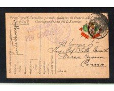 1915/18 - POSTA MILITARE - LOTTO DI 17 CARTOLINE POSTALI