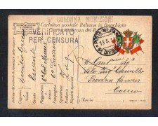 1917 - LBF/1619 - REGNO - POSTA MILITARE 6° DIVISIONE - CARTOLINA POSTALE