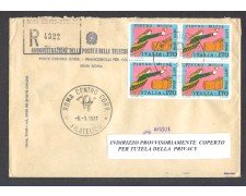 1977 - LBF/1400 - REPUBBLICA - PIETRO MICCA - BUSTA RACC. FDC