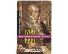 1999 -  ITALIA  - LOTTO/583 - TELECOM -  INVENZIONE DELLA PILA - NUOVA