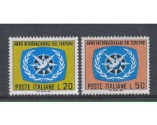 1967 - LOTTO/6474 - REPUBBLICA - ANNO DEL TURISMO