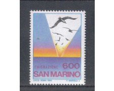 1985 - LOTTO/8053 - SAN MARINO - EMIGRAZIONE - NUOVO