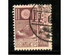 1929 - GIAPPONE - 20 s. VIOLETTO - USATO - LOTTO/29711
