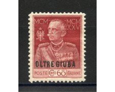 1925/26 - OLTRE GIUBA - LOTTO/40789 - 60 CENT. GIUBILEO - NUOVO