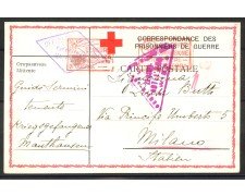 1916 - AUSTRIA - LOTTO/40596 - CARTOLINA CORRISPONDENZA PRIGIONIERI DI GUERRA PER L'ITALIA