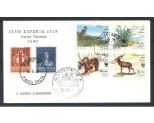 1991 - REPUBBLICA - LOTTO/39068 - SALVAGUARDIA NATURA 4v. -  BUSTA  FDC