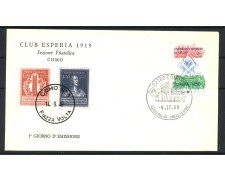 1989 - REPUBBLICA - LOTTO/39105 - MONDIALI DI CALCIO - BUSTA FDC