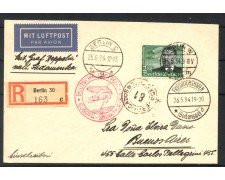 1934 - GERMANIA - LOTTO/42366 - ZEPPELIN 1° VIAGGIO IN AMERICA DEL SUD