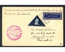 1936 - OLANDA - LOTTO/42381 - ZEPPELIN DIRIGIBILE HINDENBURG 10° VIAGGIO IN AMERICA DEL NORD
