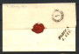 1852 - LOMBARDO VENETO - LOTTO/40491 - 15 Cent. ROSSO CHIARO - PIEGO DA LENDINARA