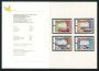 2001 - SVIZZERA - FRANCOBOLLI PER DISTRIBUTORI 4v. - NUOVI - FOLDER -  LOTTO/37357F